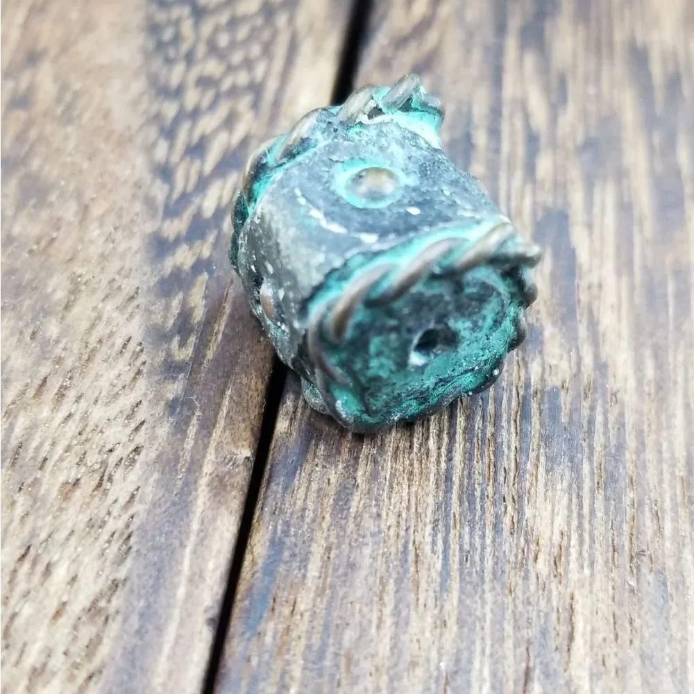 Southwestern antique  charm powder blue P176